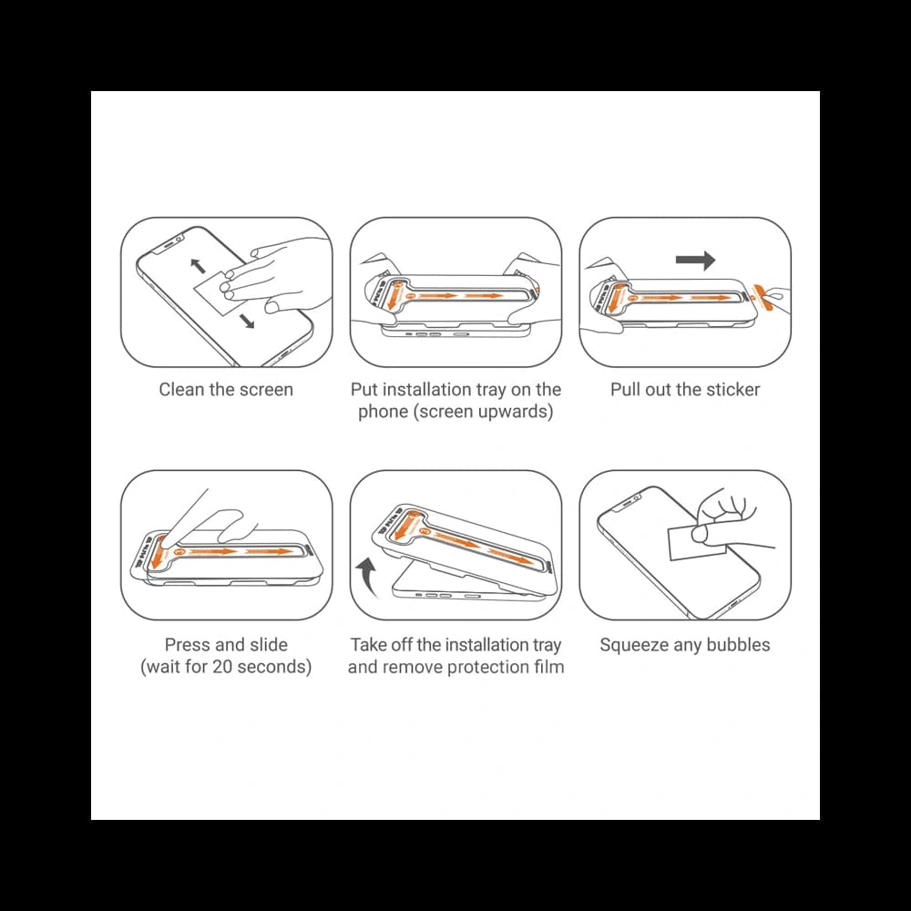 Tvrzené sklo Crong EasyShield Samsung Galaxy S24 [2 PACK] - 5