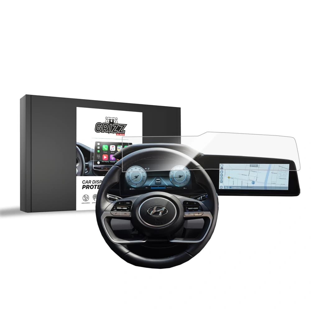 Ceramic GrizzGlass CarDisplay Protection Hyundai Elantra 10,25" 2020-2025 - 1