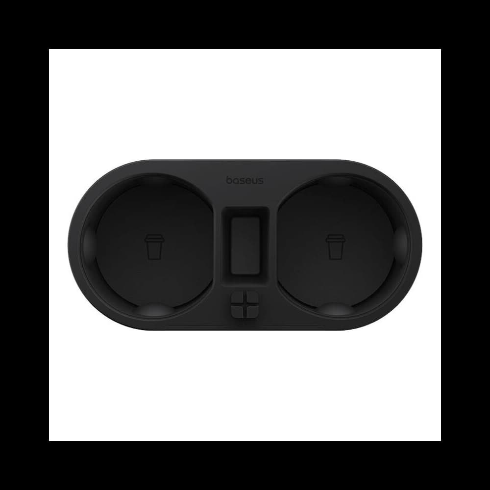 Baseus T-Space cup holder for Tesla black - 4