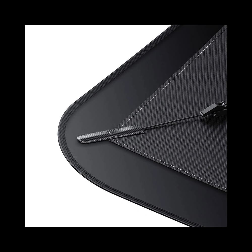 Oslněná clona do auta Baseus CoolRide dvouvrstvá černá - 3