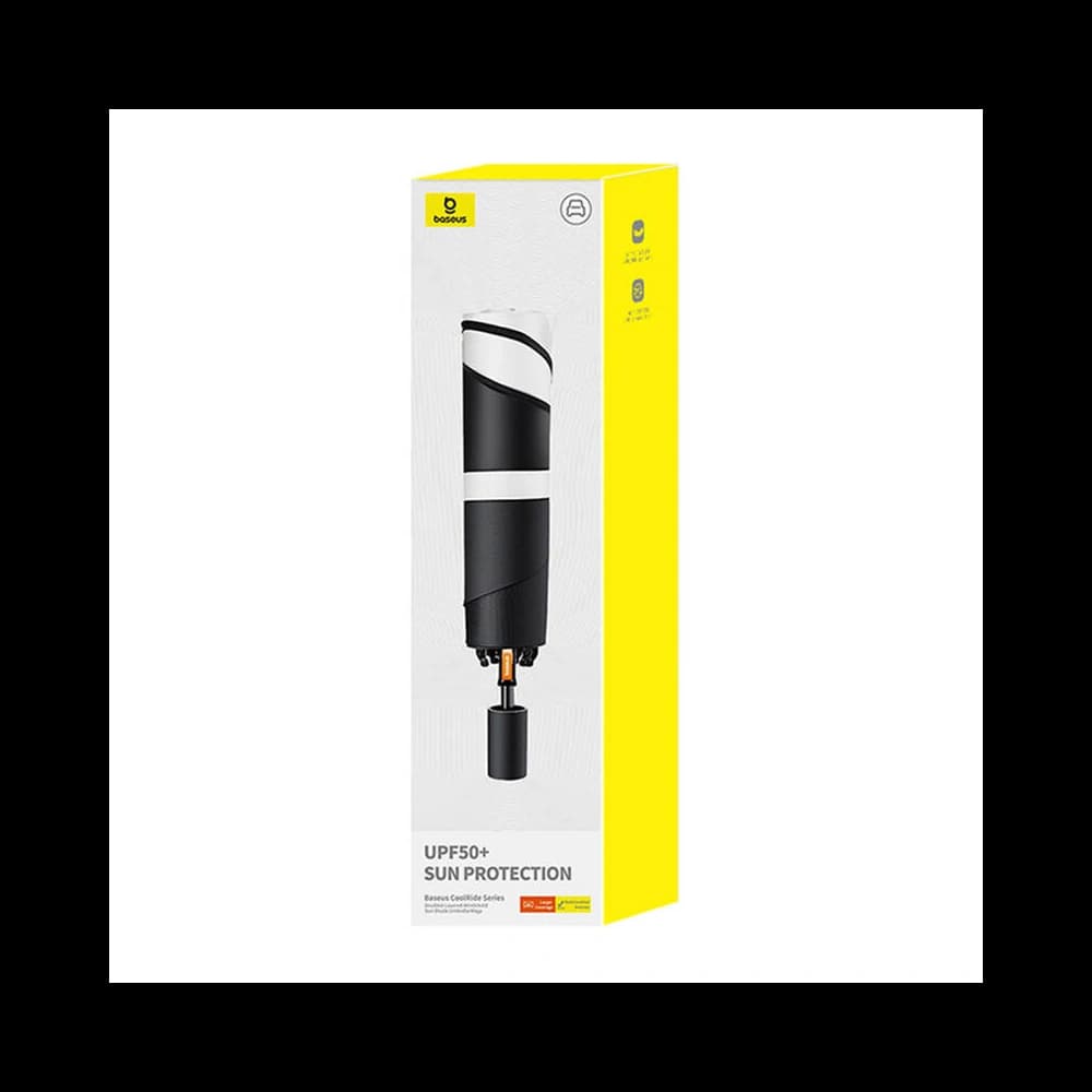 Oslněná clona do auta Baseus CoolRide dvouvrstvá černá - 7