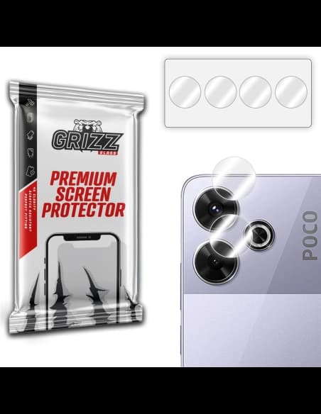 GrizzGlass HybridGlass Geam de cameră pentru Xiaomi Poco M6