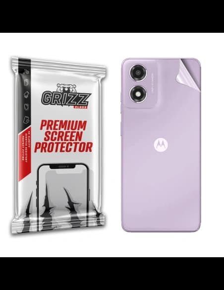 Folie GrizzGlass SatinSkin spate pentru Motorola Moto E14