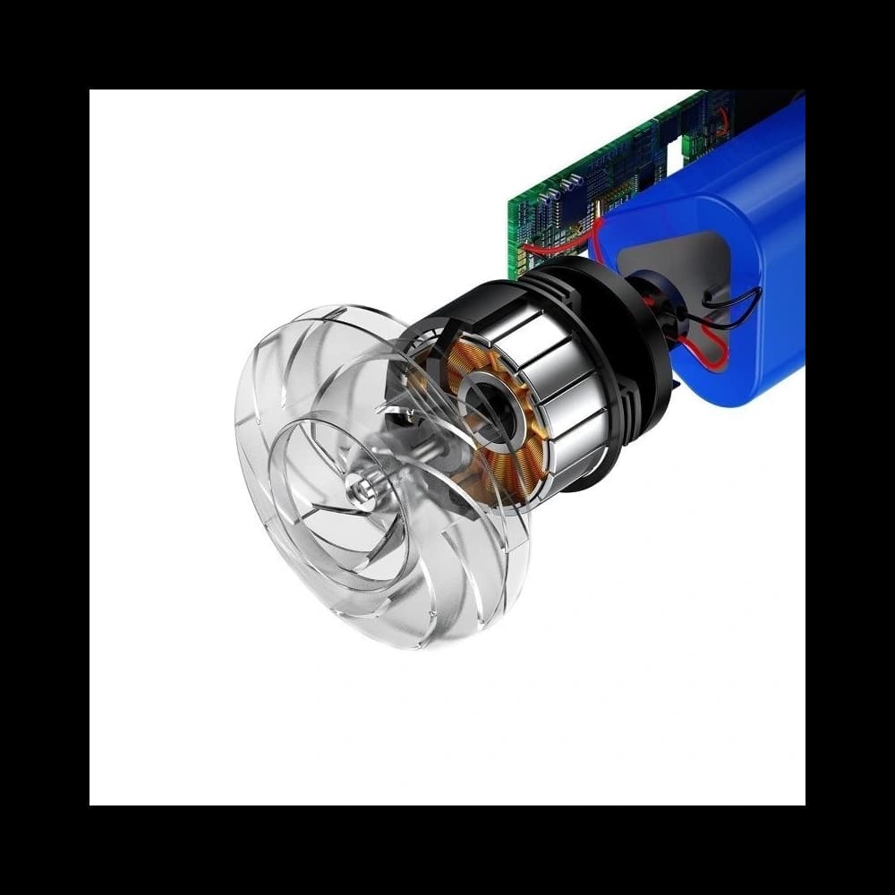 Aspirator auto wireless Baseus Capsule 65W (negru) - 3