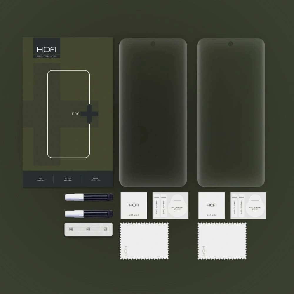 Hofi UV Glass Pro+ Realme GT 6 / GT 6T Clear [2 PACK] - 4