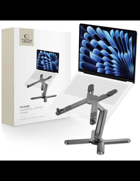 Podstawka Tech-Protect ULS200 Universal Laptop Stand Grau