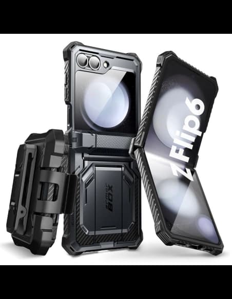 Supcase IBLSN ArmorBox Samsung Galaxy Z Flip 6 / 7 FE Black