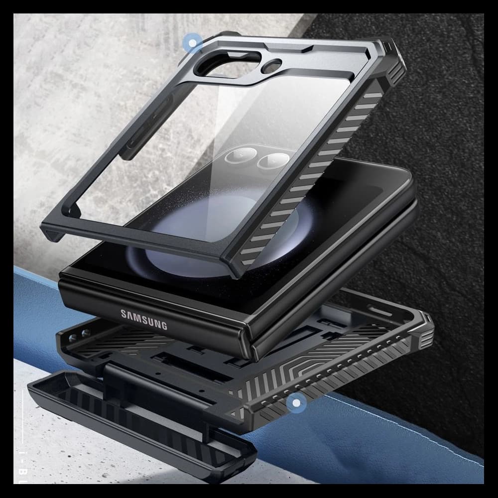 Supcase IBLSN ArmorBox Samsung Galaxy Z Flip 6 / 7 FE Black - 6
