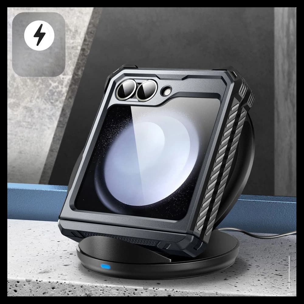 Supcase IBLSN ArmorBox Samsung Galaxy Z Flip 6 / 7 FE Black - 7