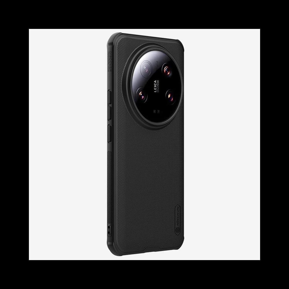 Case Nillkin Super Frosted Shield Pro Xiaomi 14 Ultra Schwarz / Schwarz - 2