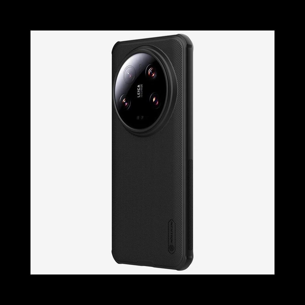 Case Nillkin Super Frosted Shield Pro Xiaomi 14 Ultra Schwarz / Schwarz - 3