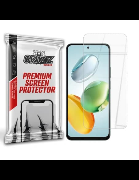 Hybridglas GrizzGlass für Honor Play 60 Plus