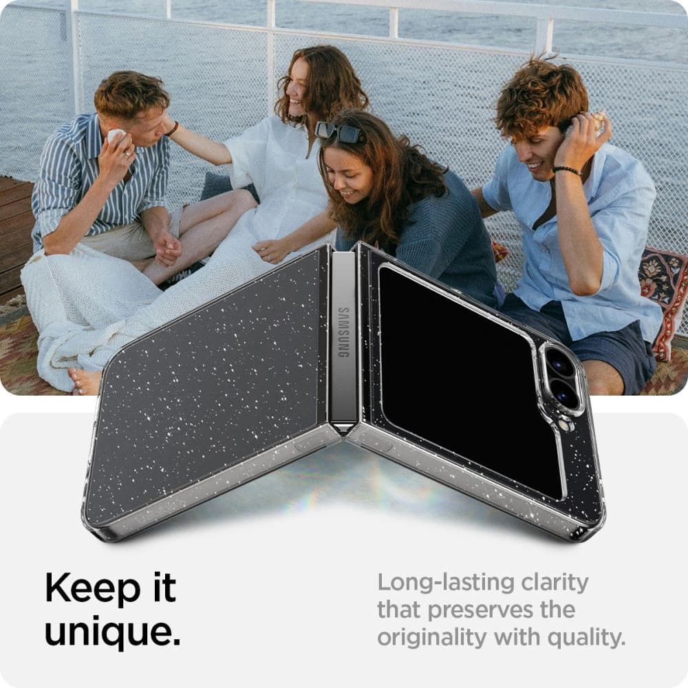 Etui Spigen Airskin Samsung Galaxy Z Flip 6 / 7 FE Glitter Crystal - 16