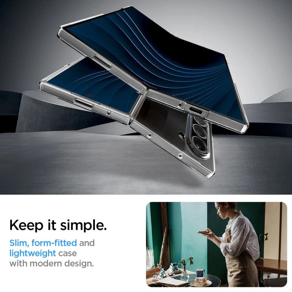 Spigen Airskin Samsung Galaxy Z Fold 6 Crystal Clear - 11