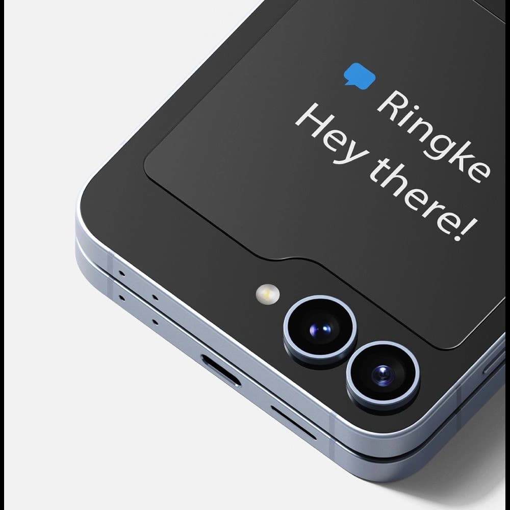 Ringke Cover Display Samsung Galaxy Z Flip 6 / 7 FE Clear [2 PACK] - 3
