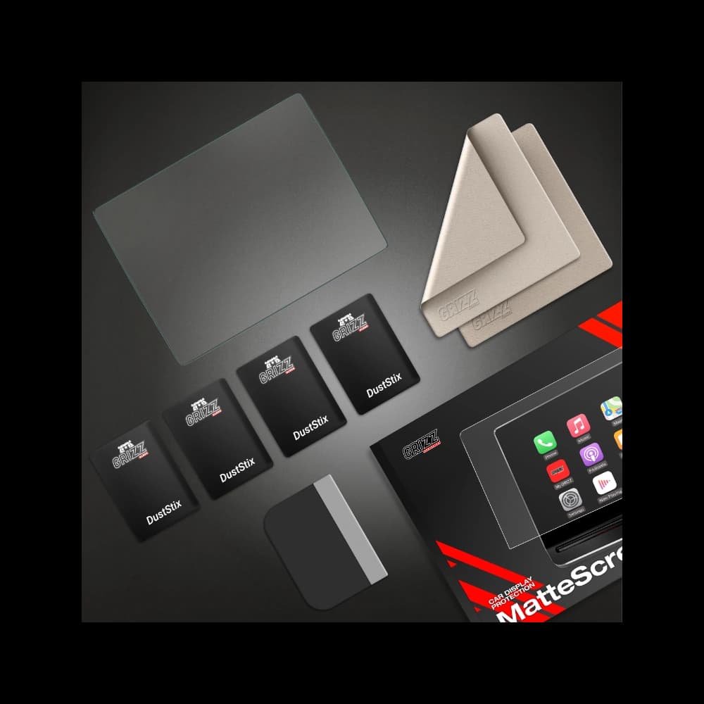 Folia matowa GrizzGlass CarDisplay Protection do Skoda Superb 4 10" 2024-2025 [5w1] - 8