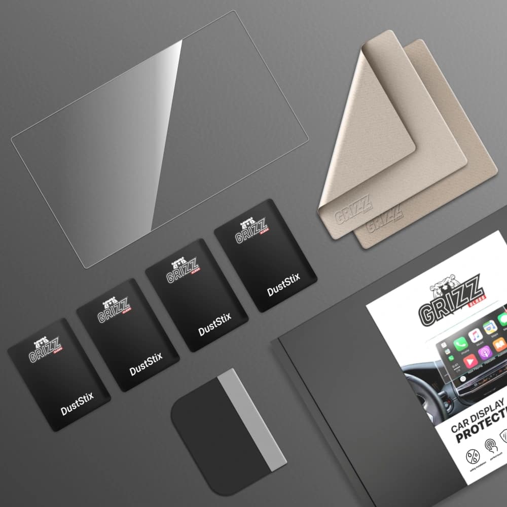Folia ceramiczna GrizzGlass CarDisplay Protection do Skoda Octavia 4 10" Facelift (2024-2025) [2w1] - 7