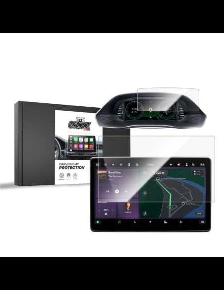 Folia ceramiczna GrizzGlass CarDisplay Protection do Skoda Octavia 4 13" 2024-2025 [2w1]