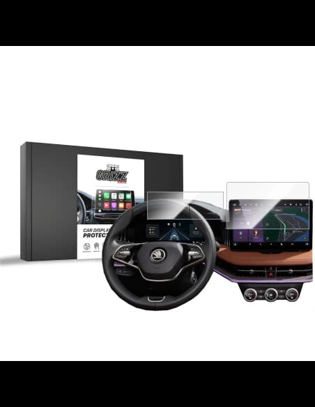 Folia ceramiczna GrizzGlass CarDisplay Protection do Skoda Superb 4 10" 2024-2025 [2w1]