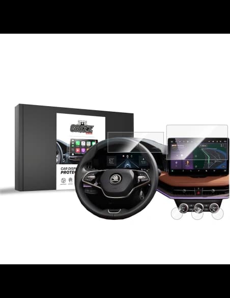 Folia ceramiczna GrizzGlass CarDisplay Protection do Skoda Kodiaq 2 10" 2024-2025 [5w1]