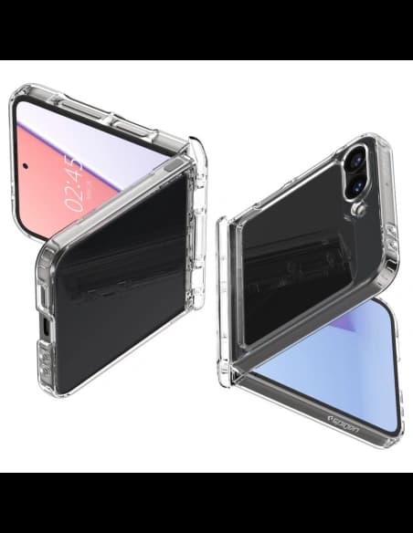 Etui Spigen Ultra Hybrid Pro Samsung Galaxy Z Flip 6 / 7 FE Crystal Clear