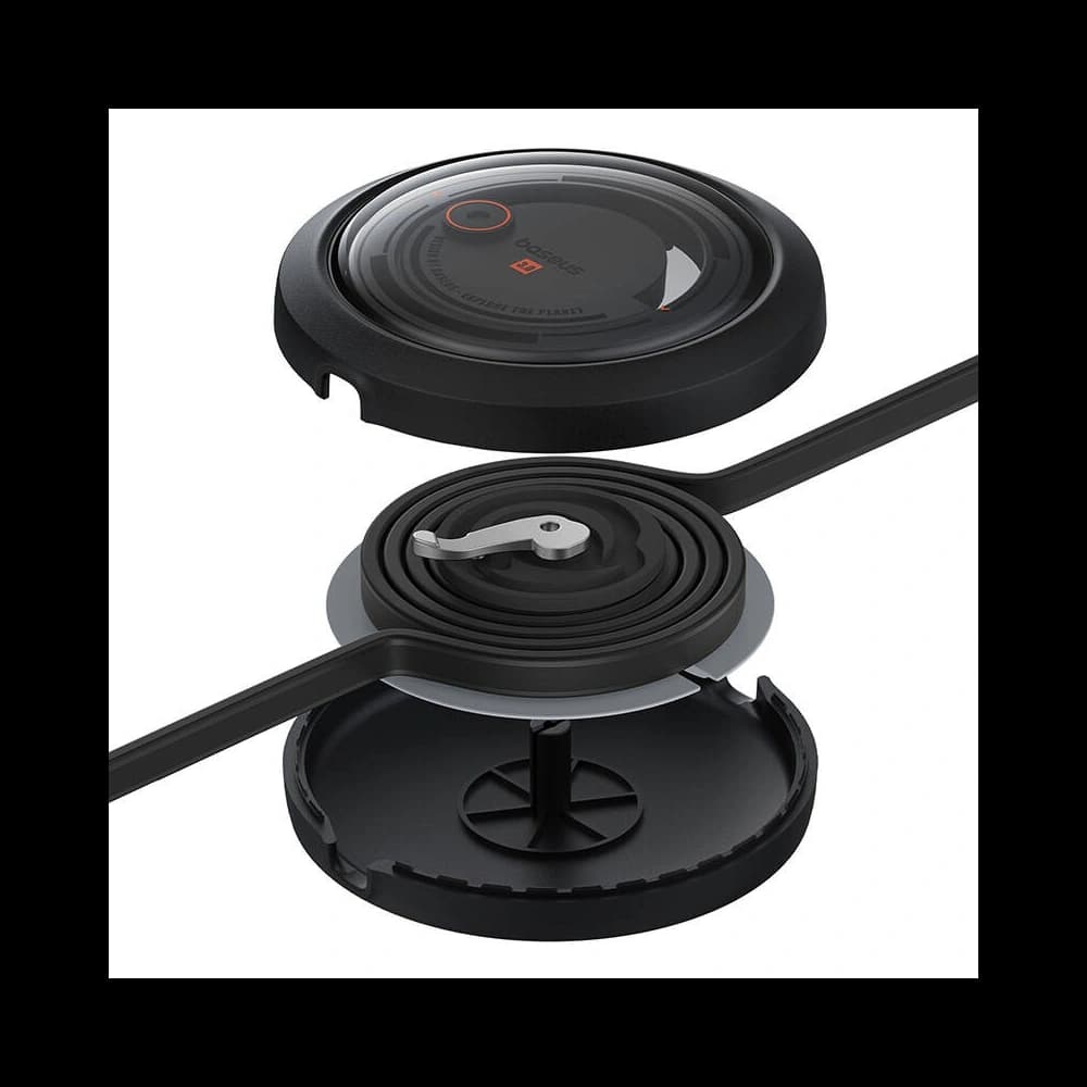 Kábel 3w1 Baseus Free2Draw USB/A / microUSB, Lightning, USB-C, 100W, 1.1 m (fekete) - 3