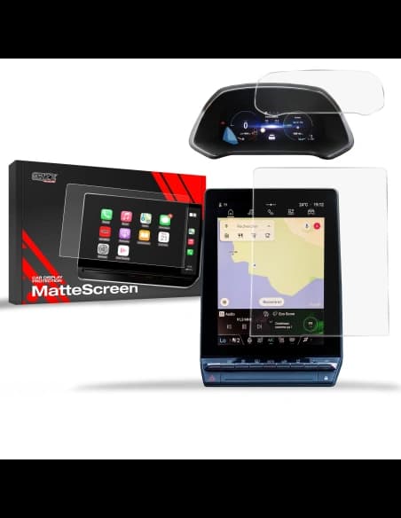 Matte GrizzGlass CarDisplay Protection Renault Captur 10,4" 2024-2025 [2in1]