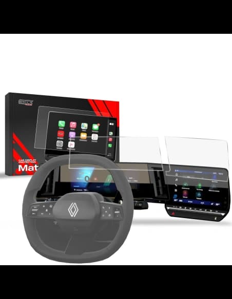 Matte GrizzGlass CarDisplay Protection Renault Austral 9" 2022-2025 [2in1]
