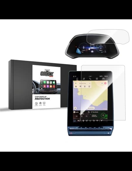 Ceramic GrizzGlass CarDisplay Protection Renault Symbioz 10,4" 2024-2025 [2in1]