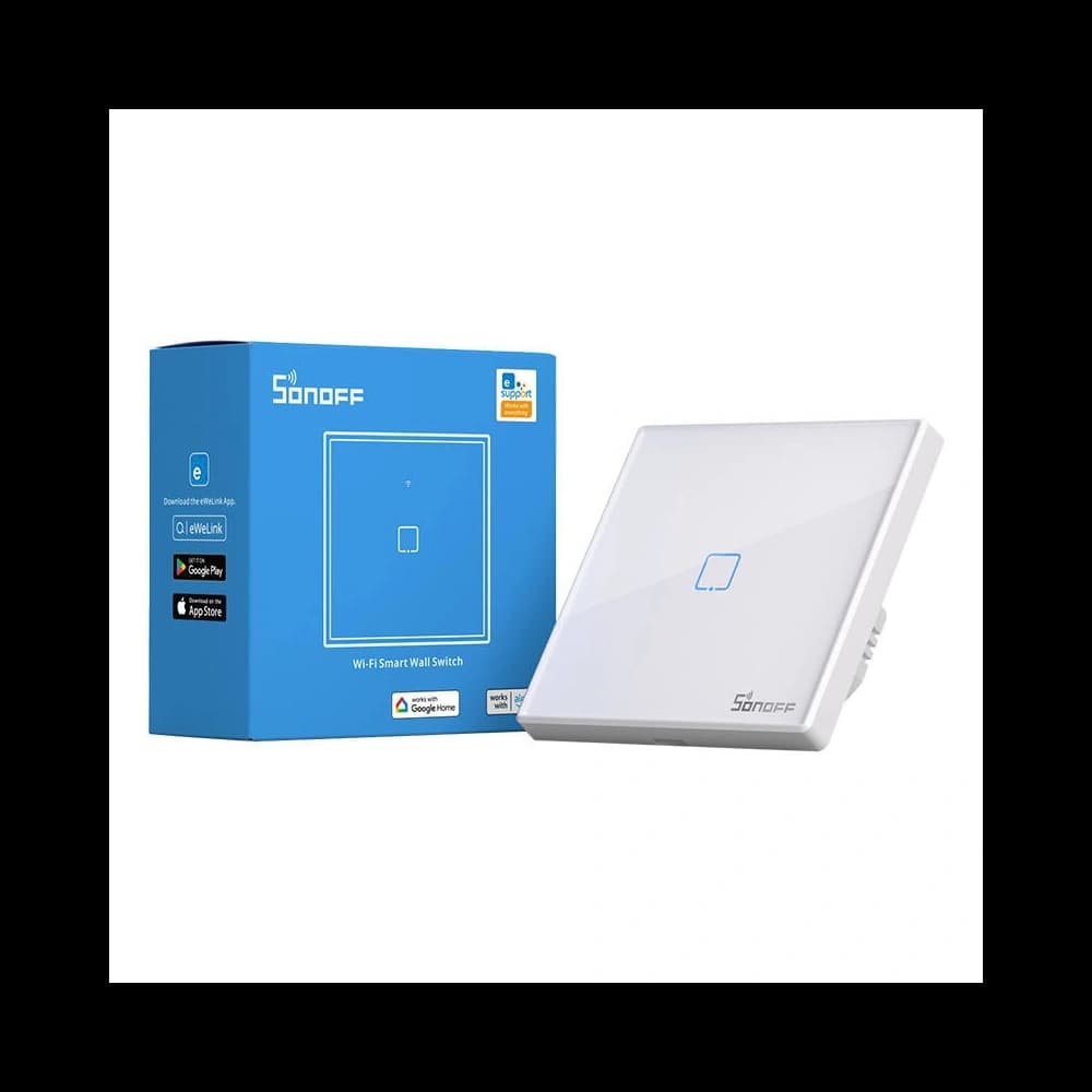 Dotykový spínač světla WiFi + RF 433 Sonoff T2 EU TX (1-kanálový) nová verze - 4