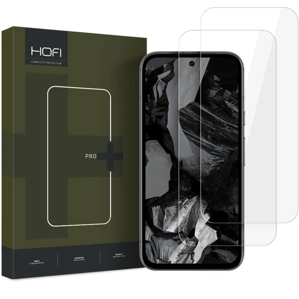 Tempered Glass Hofi Glass Pro+ Google Pixel 9 Pro XL Clear [2 PACK] - 1