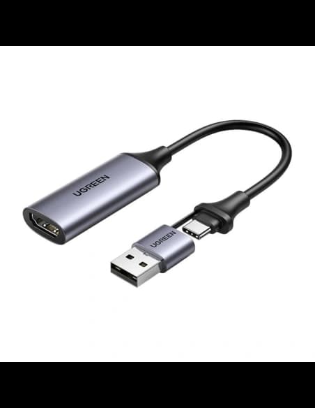 Karta przechwytywania obrazu / Grabber UGREEN CM489 USB-A, USB-C / HDMI 4K60Hz