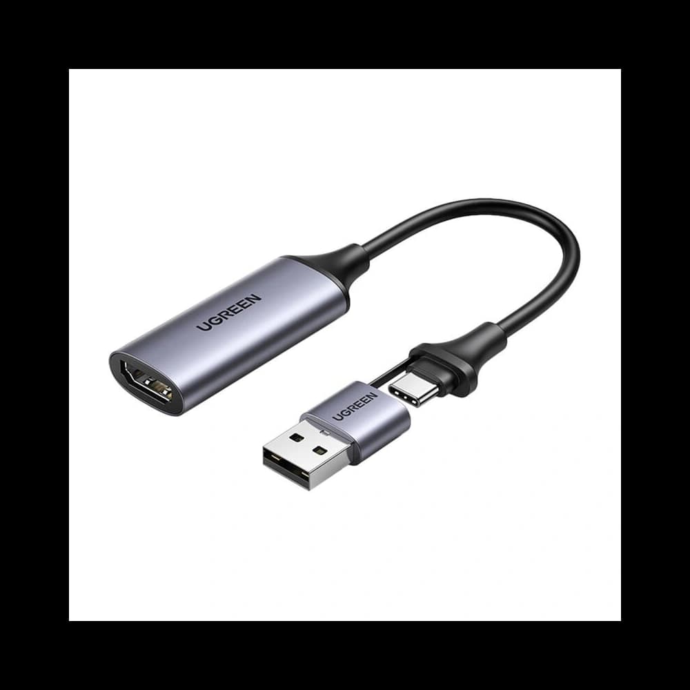 UGREEN CM489 USB-A, USB-C / HDMI 4K60Hz video capture card / grabber - 1