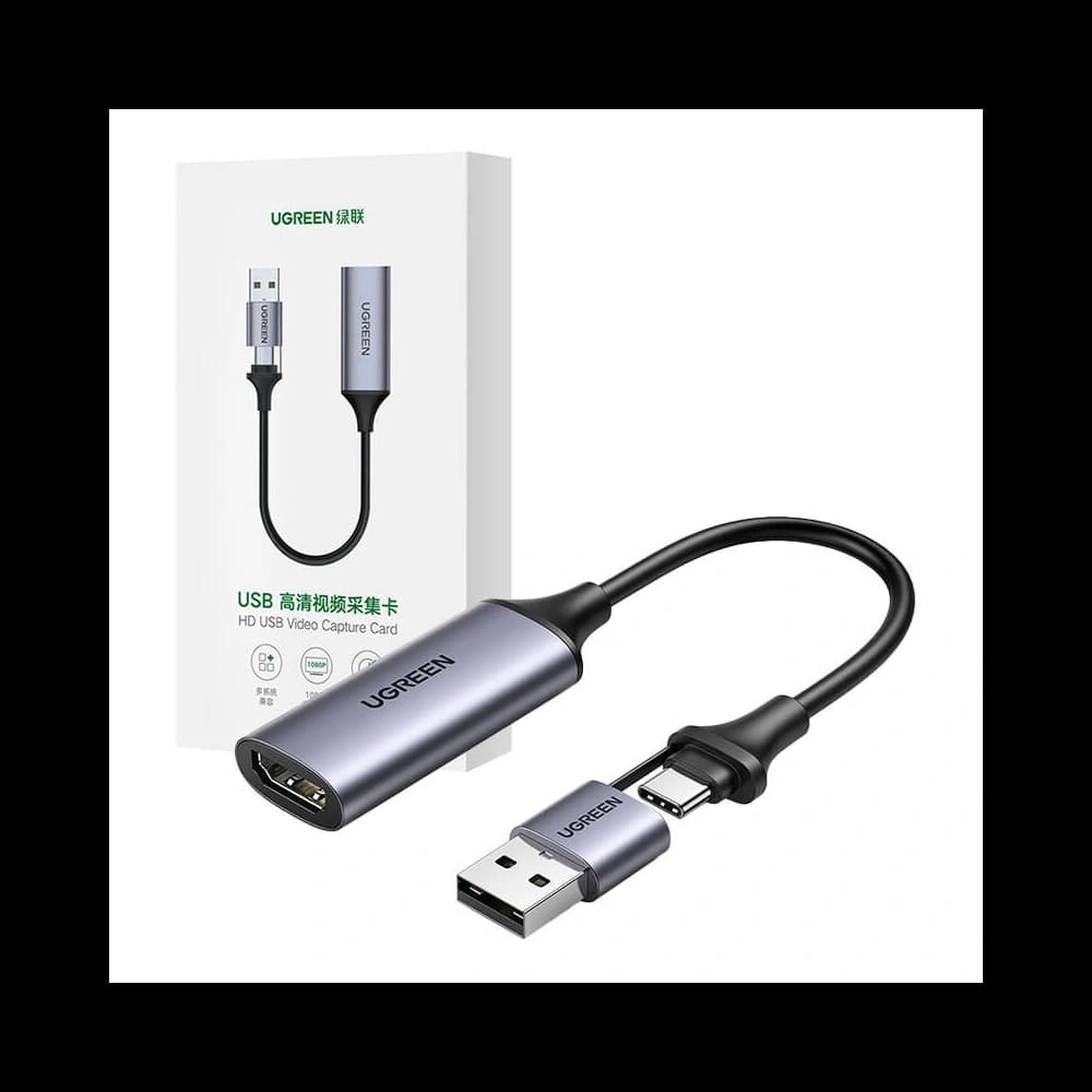 UGREEN CM489 USB-A, USB-C / HDMI 4K60Hz video capture card / grabber - 2