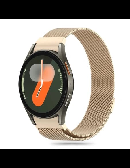 Pasek Tech-Protect MilaneseBand Samsung Galaxy Watch 4/5/5 Pro/6/7/FE Starlight