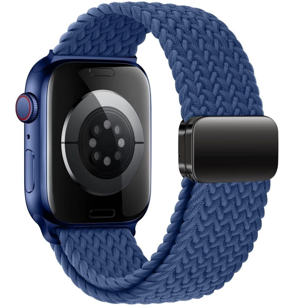 Tech-Protect Nylonmag Apple Watch 4/5/6/7/8/9/SE/Ultra 1/2 42/44/45/49mm Montego Blau - 2