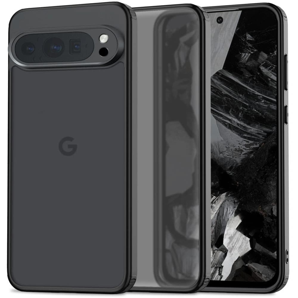 Case Tech-Protect Magmat Google Pixel 9 Pro XL Matte Black - 1