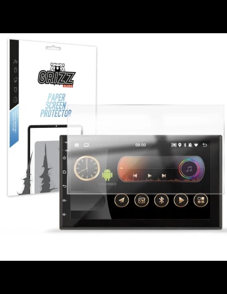 Matte GrizzGlass CarDisplay Protection Android Radio 7" 2 DIN