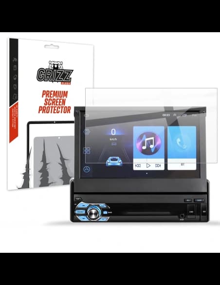 GrizzGlass CeramicFilm pentru Android 7" 1DIN radio auto Allnoel Q3516