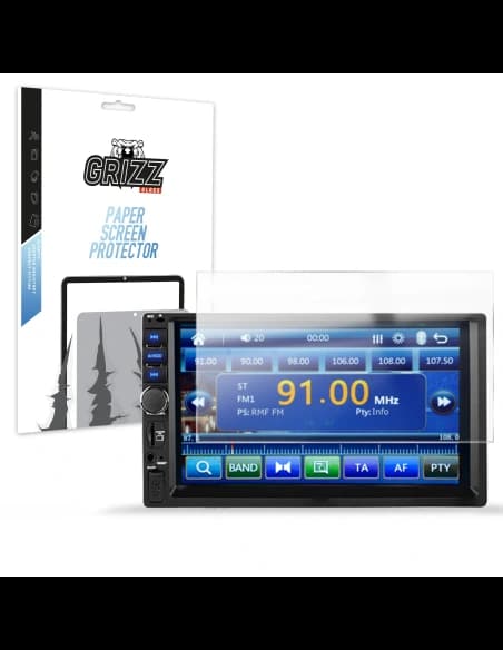 GrizzGlass PaperScreen pentru Android 7" 2DIN radio auto NCS RS-302
