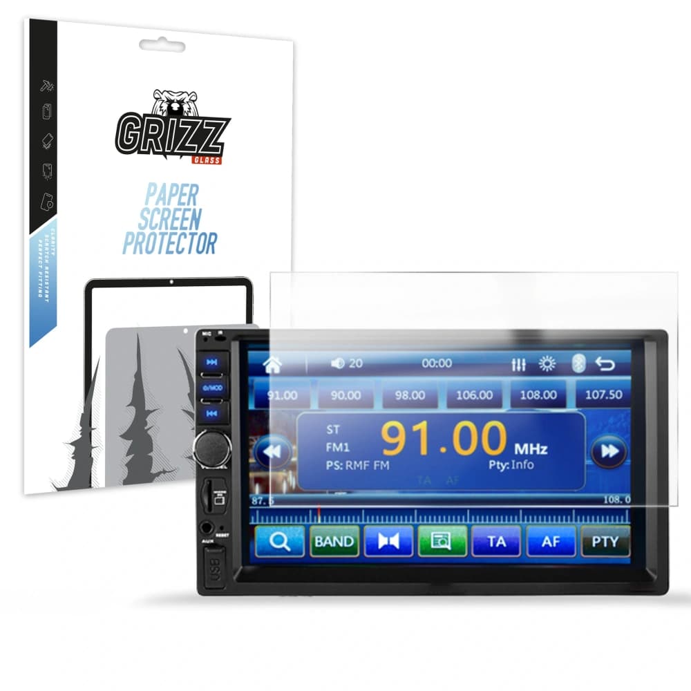GrizzGlass PaperScreen pentru Android 7" 2DIN radio auto NCS RS-302 - 1