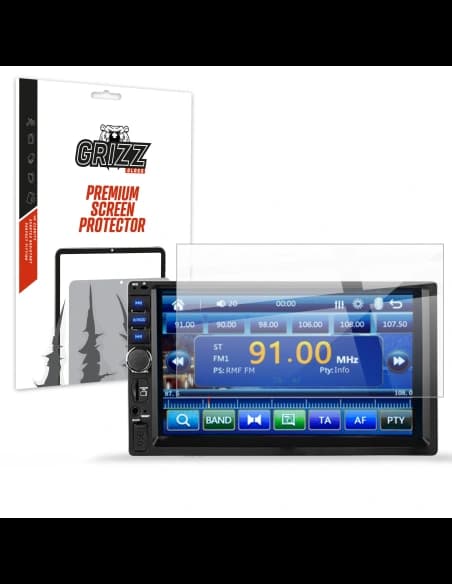 GrizzGlass CeramicFilm pentru Android 7" 2DIN radio auto NCS RS-302