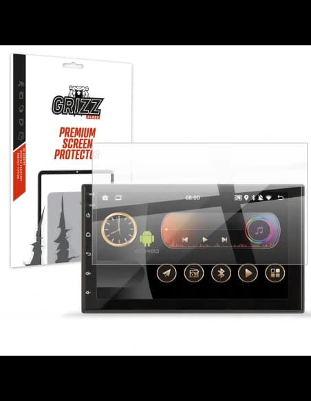 GrizzGlass CeramicFilm pentru Android 7" 2DIN radio auto Allnoel A3194