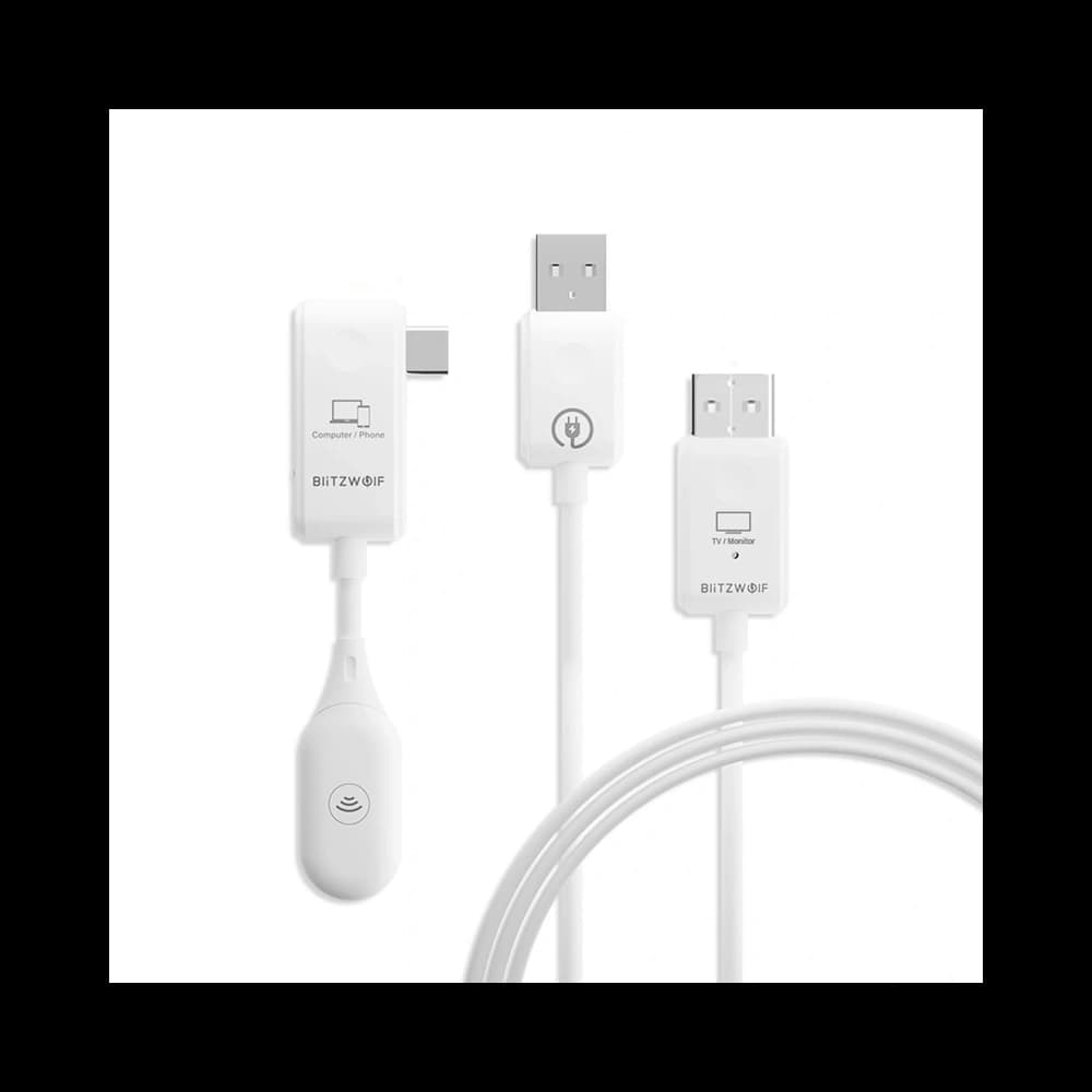 BlitzWolf BW-CS7 Transmițător/receptor wireless USB-C, 1080p60Hz - 1