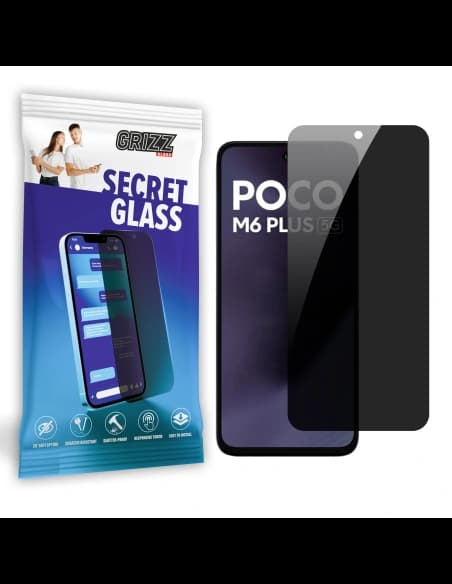GrizzGlass Matte SecretGlass POCO M6 Plus 5G-hez
