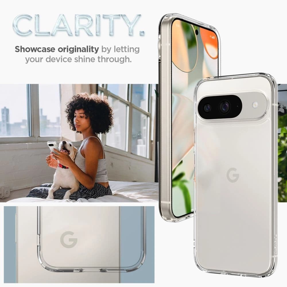 Case Spigen Ultra Hybrid Google Pixel 9 / 9 Pro Crystal Clear - 16