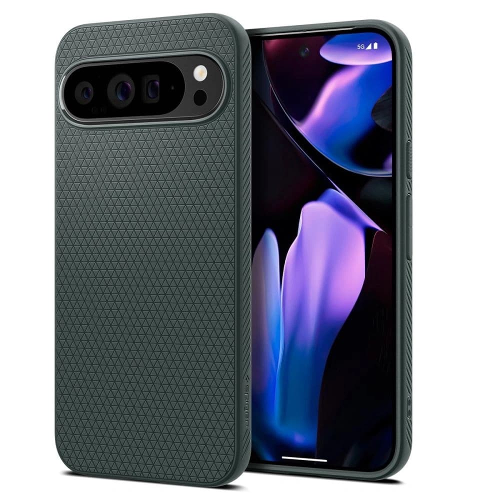 Case Spigen Liquid Air Google Pixel 9 Pro XL Abyss Green - 1