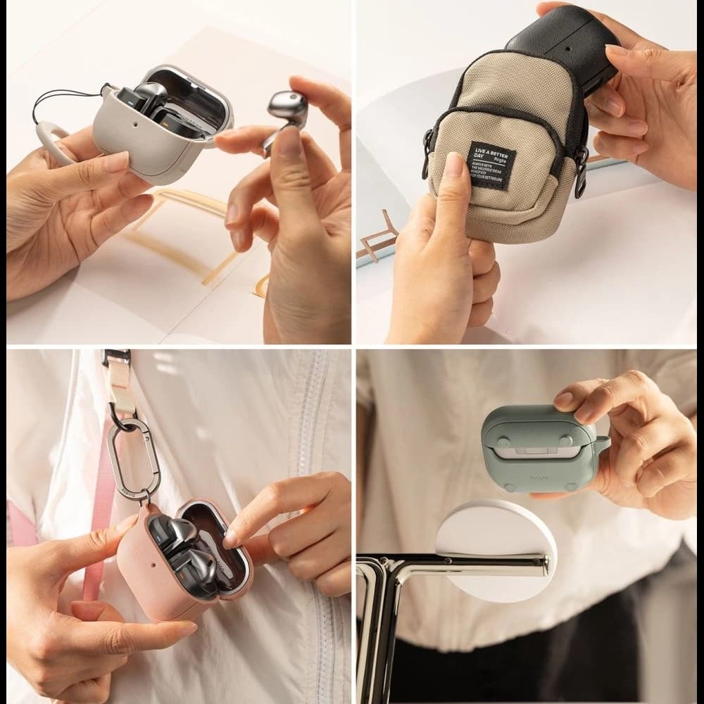 Case Ringke Onyx Magnetic MagSafe Samsung Galaxy Buds 3 / 3 Pro Black - 7