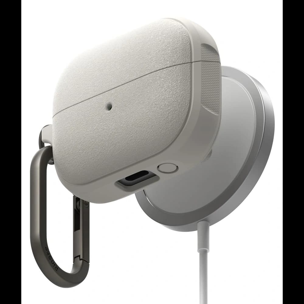 Etui Ringke Onyx Magnetic MagSafe Samsung Galaxy Buds 3 / 3 Pro Meleg Szürke