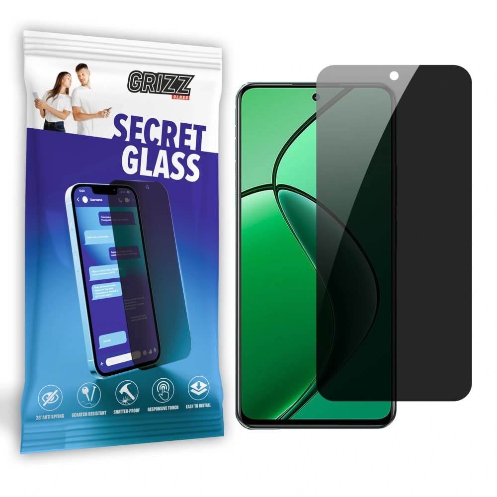 Privacy Glass GrizzGlass Matte SecretGlass for Realme 13 4G - 1